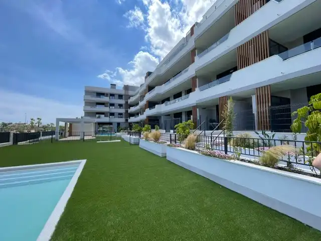 Vista exterior de Piso de alquiler en Sant Joan d'Alacant con Aire acondicionado, Calefacción y Terraza