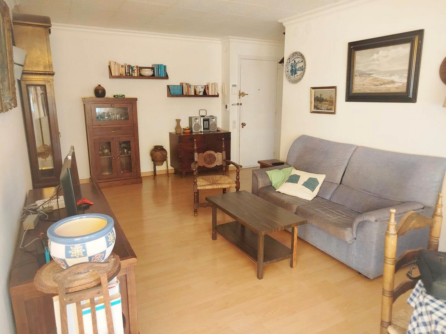 Sala d'estar de Pis en venda en Lloret de Mar amb Calefacció, Parquet i Terrassa