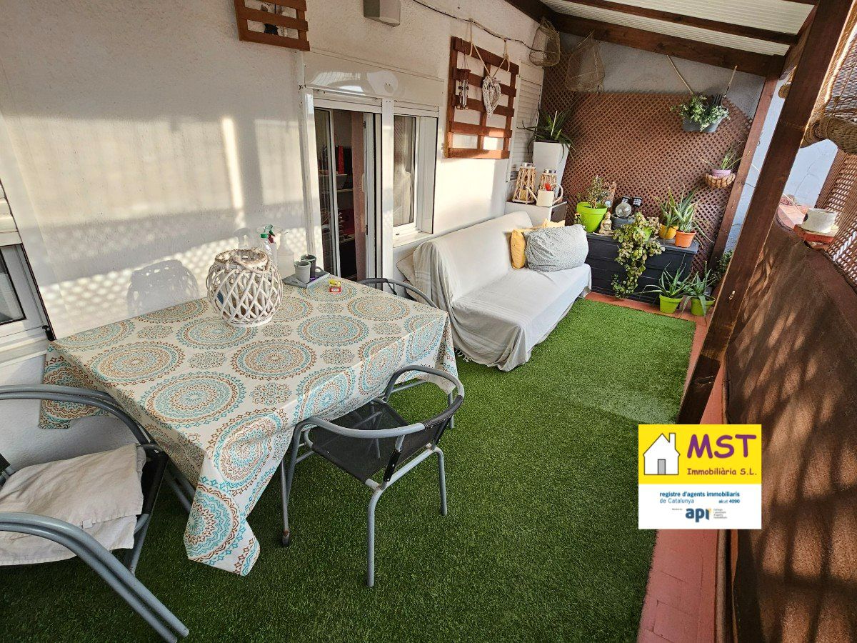 Balcony of Attic for sale in Manresa  with Air Conditioner, Heating and Parquet flooring