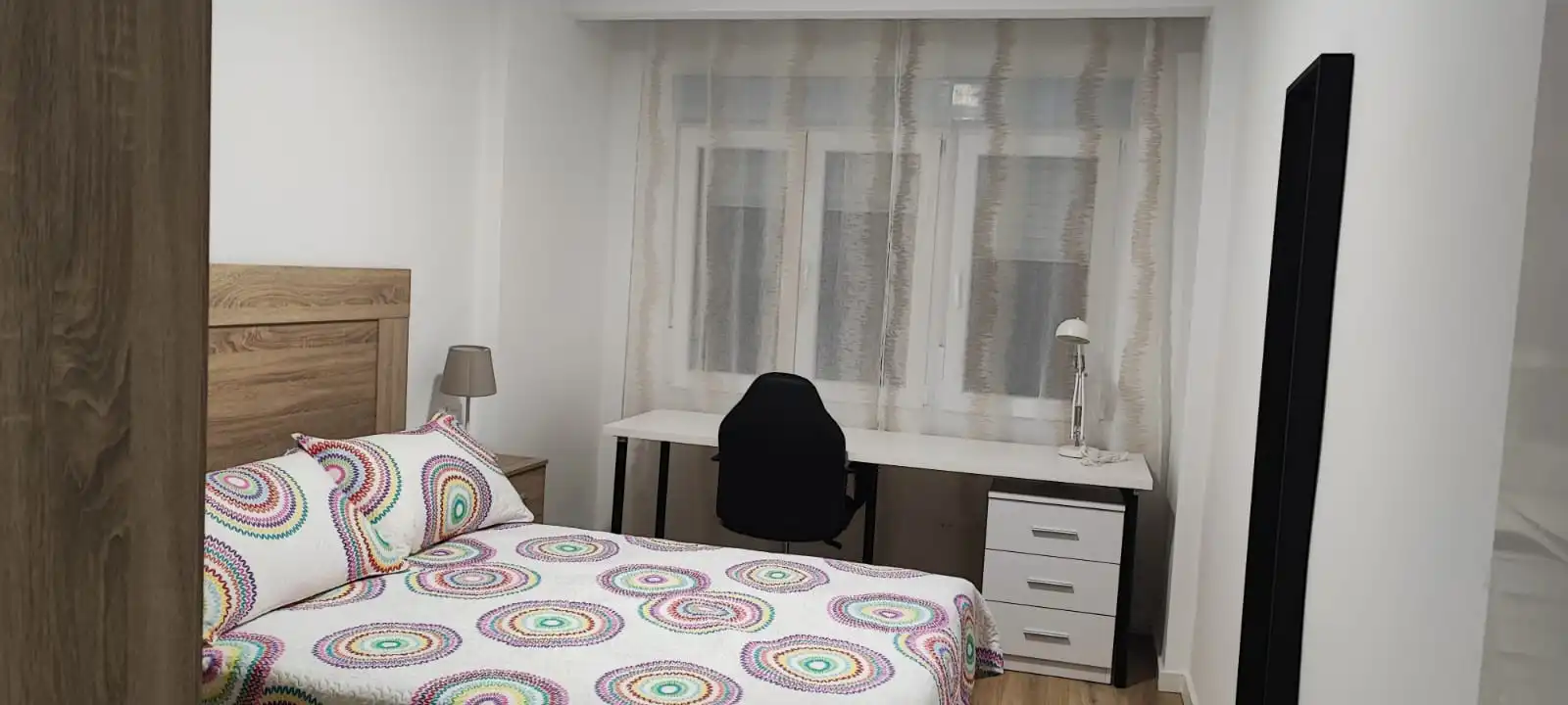 Dormitori de Pis per a compartir en Getafe amb Aire condicionat, Calefacció i Parquet