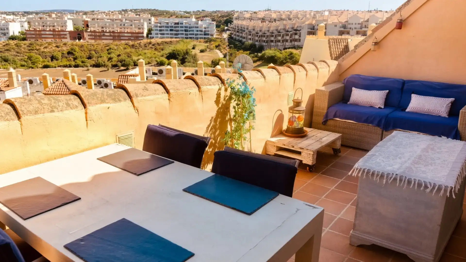 Terrace of Attic for sale in Manilva  with Air Conditioner, Terrace and Storage room