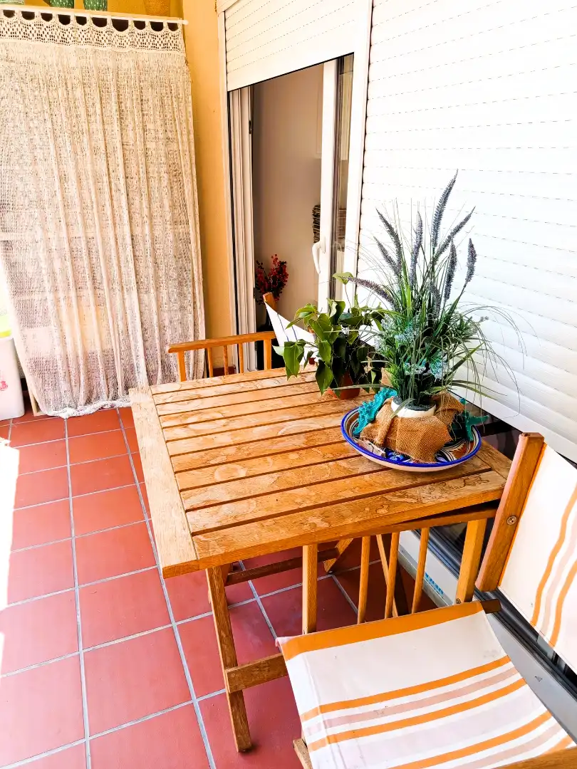 Terrace of Apartments for rent in Sant Pol de Mar  with Air Conditioner, Parquet flooring and Terrace