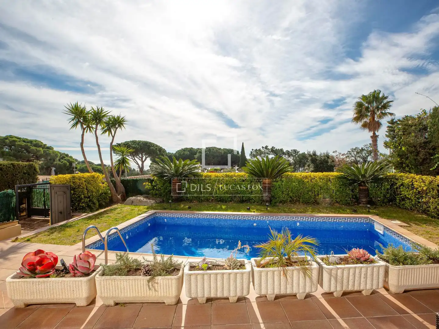 Jardín de Casa o chalet en venta en Lloret de Mar con Aire acondicionado, Calefacción y Jardín privado