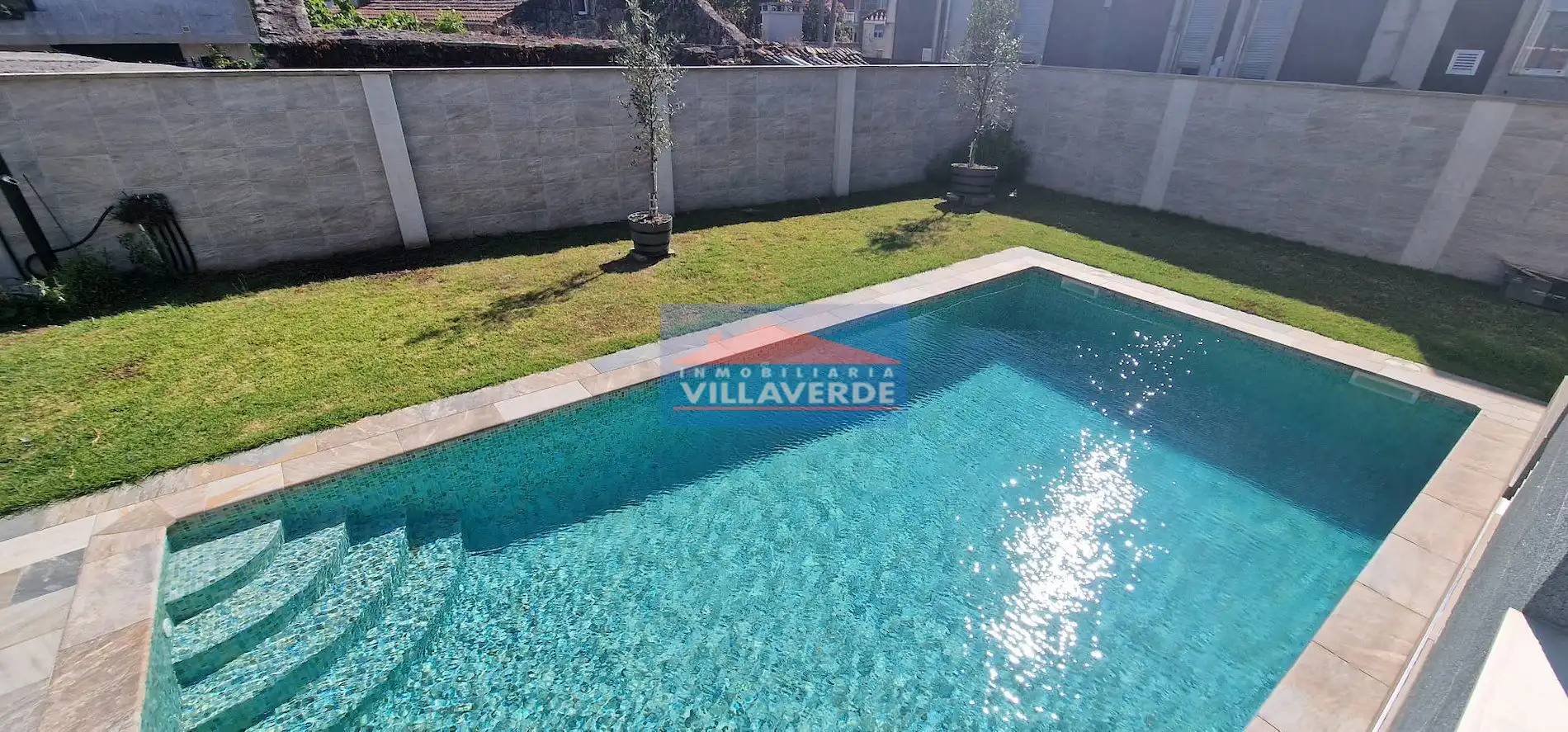 Piscina de Casa o chalet en venta en Cangas  con Terraza, Trastero y Piscina
