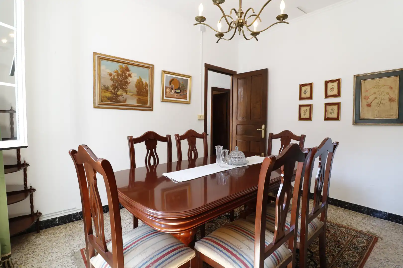 Comedor de Casa adosada en venta en Curtis con Calefacción, Jardín privado y Amueblado