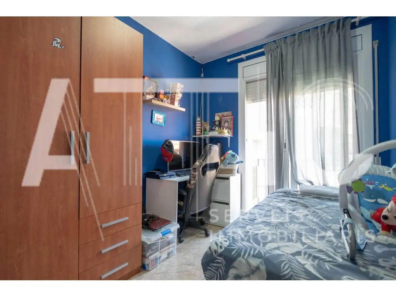 Habitación de Apartamento en venta en Sabadell con Aire acondicionado, Calefacción y Trastero