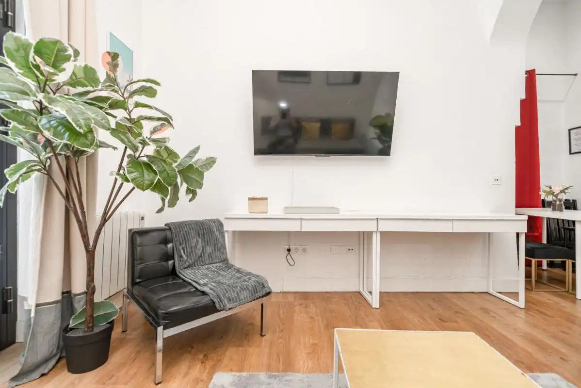 Wohnzimmer von Maisonette zum Verkauf in Madrid mit Klimaanlage, Heizung und Terrasse