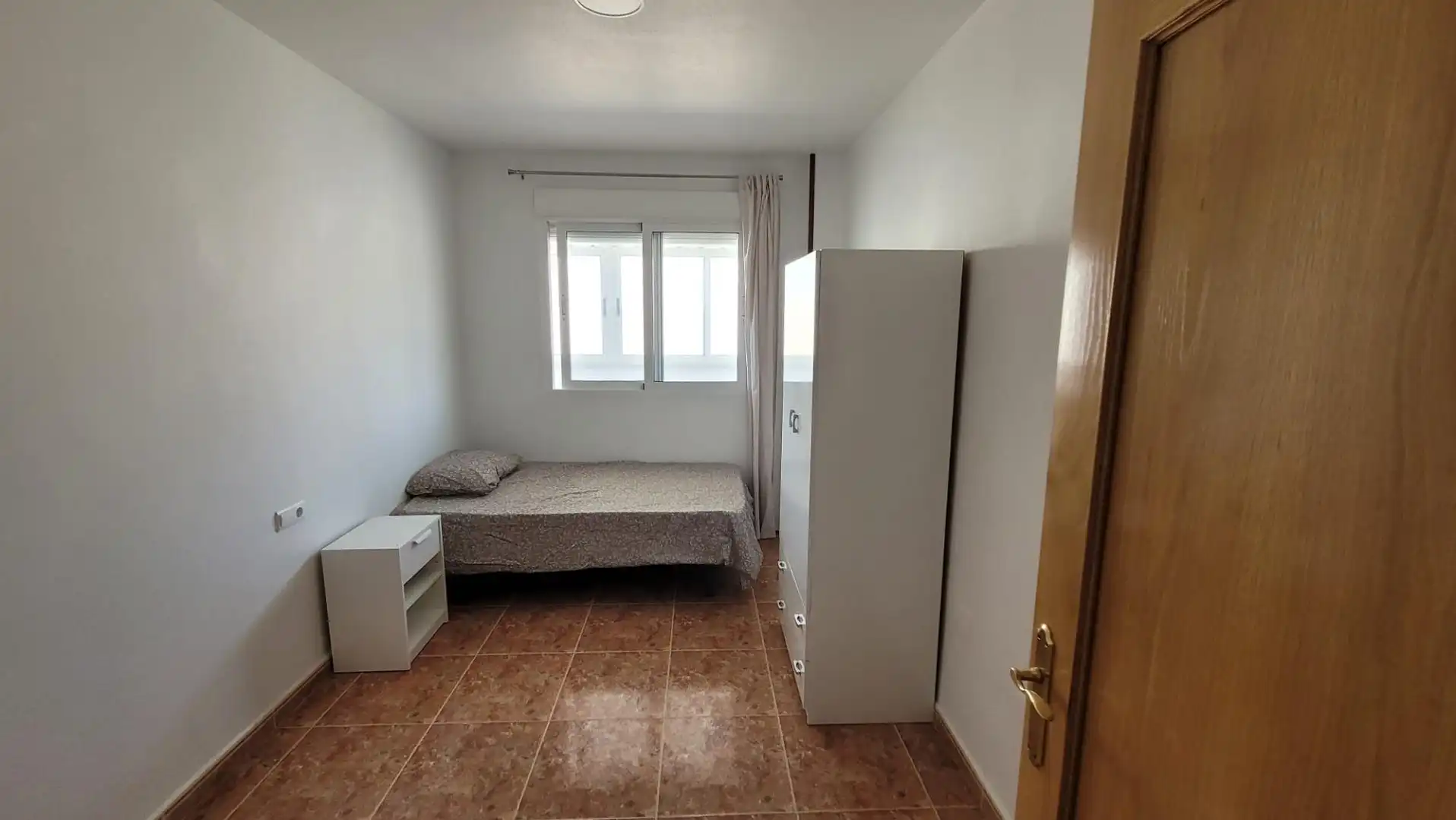 Schlafzimmer von Wohnung zum Verkauf in Abarán mit Klimaanlage, Terrasse und Möbliert
