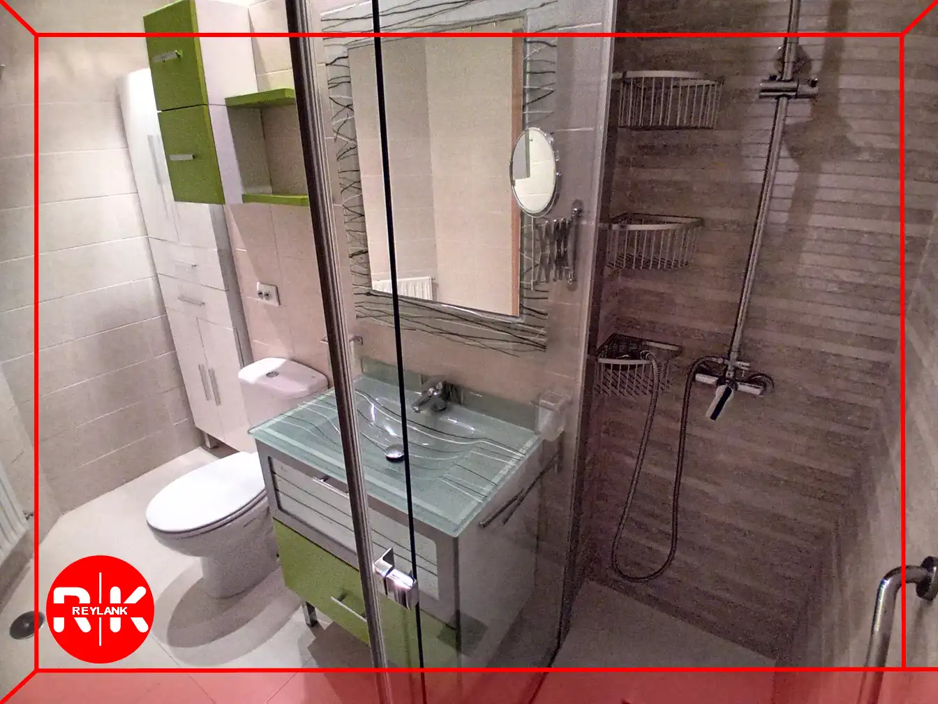 Baño de Piso de alquiler en Madrid con Aire acondicionado, Calefacción y Trastero