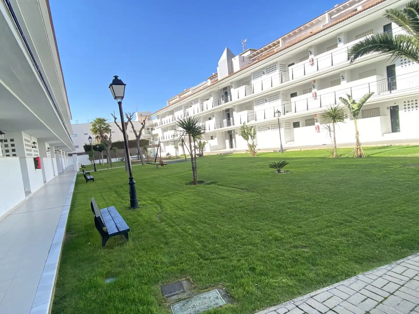 Exterior view of Apartments for rent in La Antilla  with Air Conditioner and Terrace