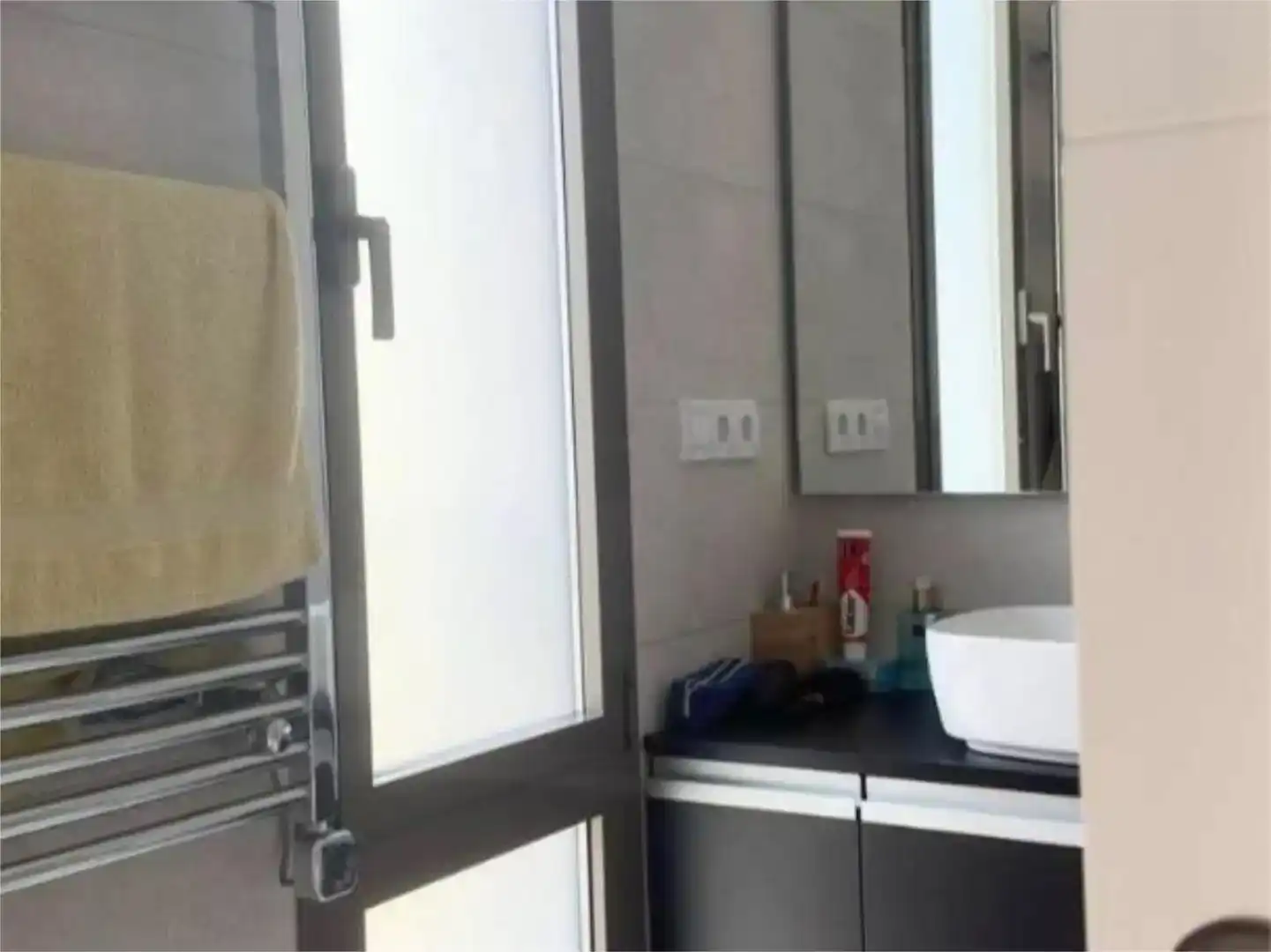 Badezimmer von Wohnungen zur Miete in  Barcelona Capital mit Klimaanlage und Schwimmbad