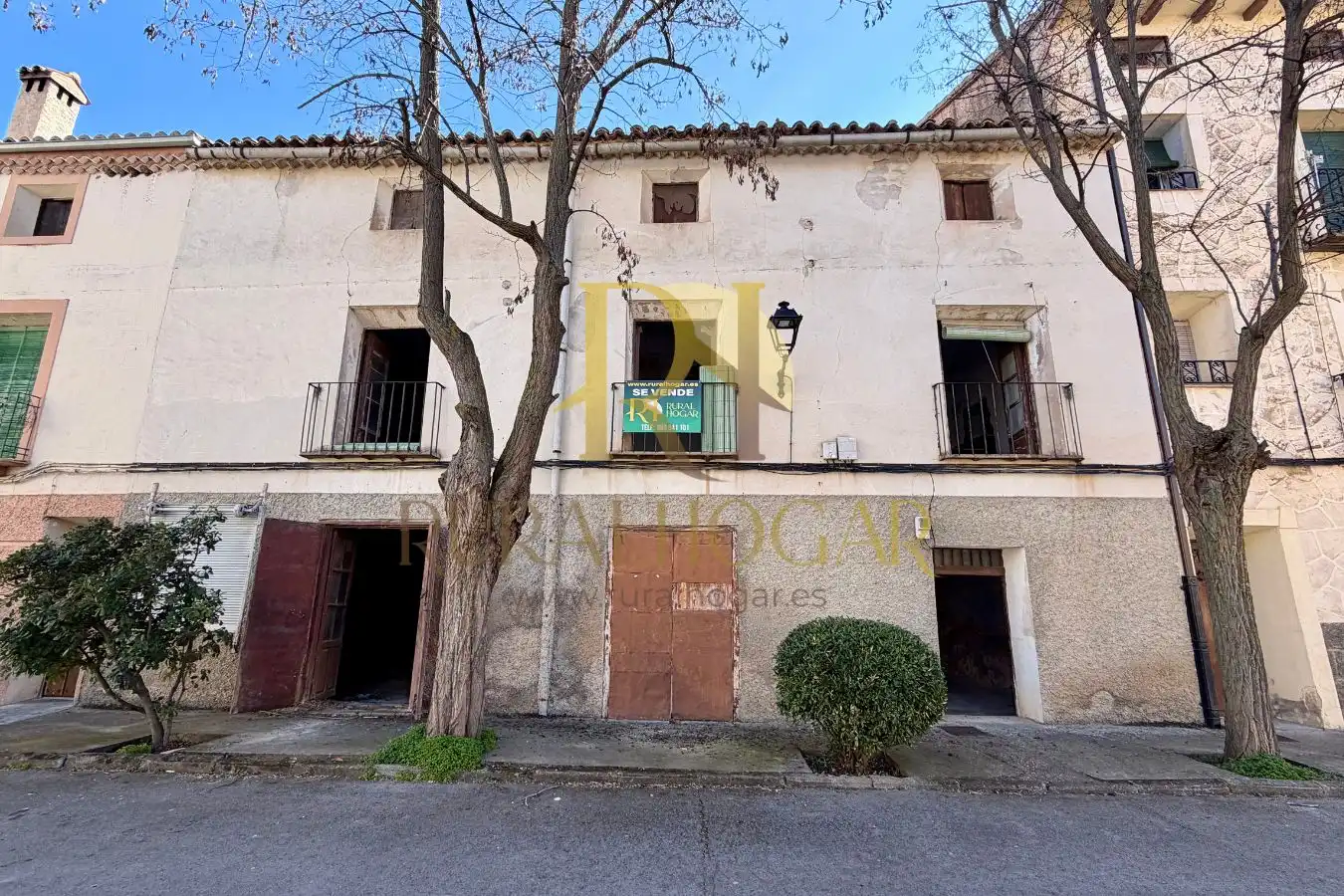 Vista exterior de Casa o chalet en venta en Milmarcos con Terraza, Balcón y Internet