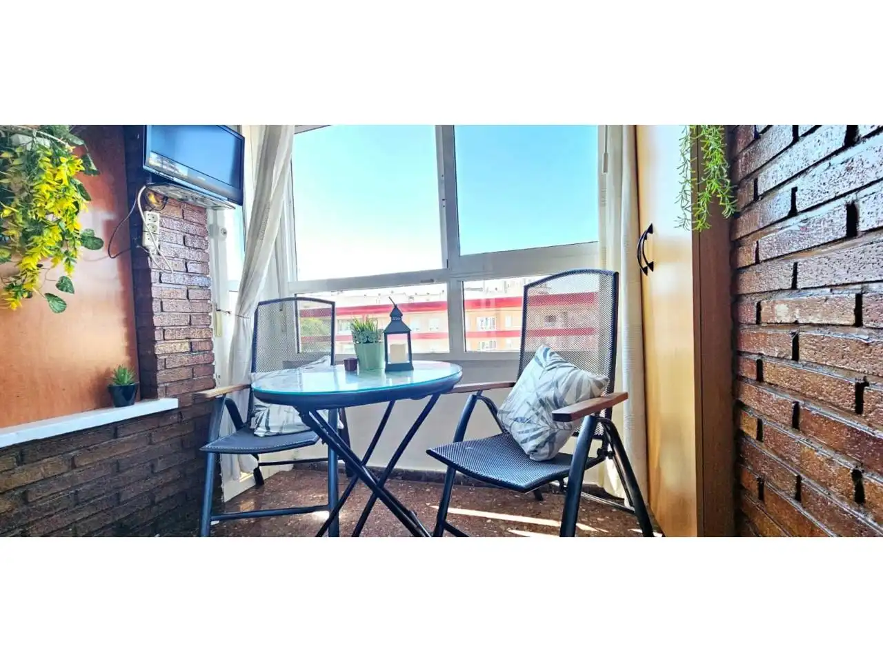 Balcony of Flat for sale in Casco Urbano