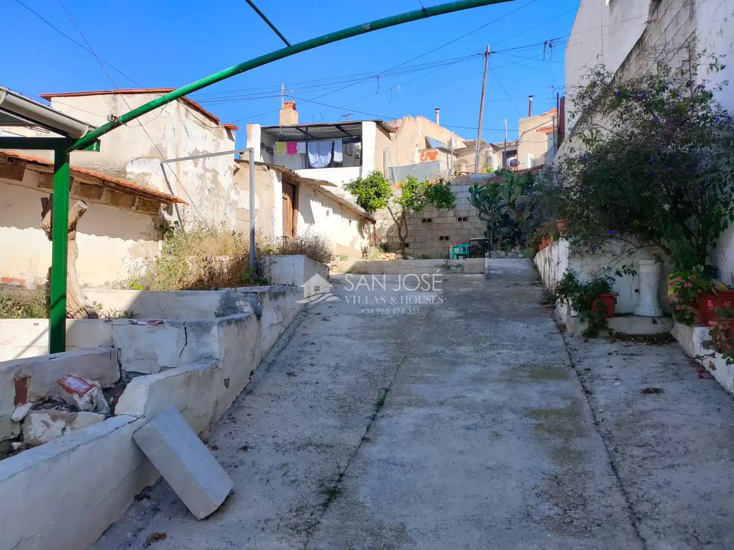 Vista exterior de Casa o chalet en venta en Aspe con Calefacción, Jardín privado y Terraza