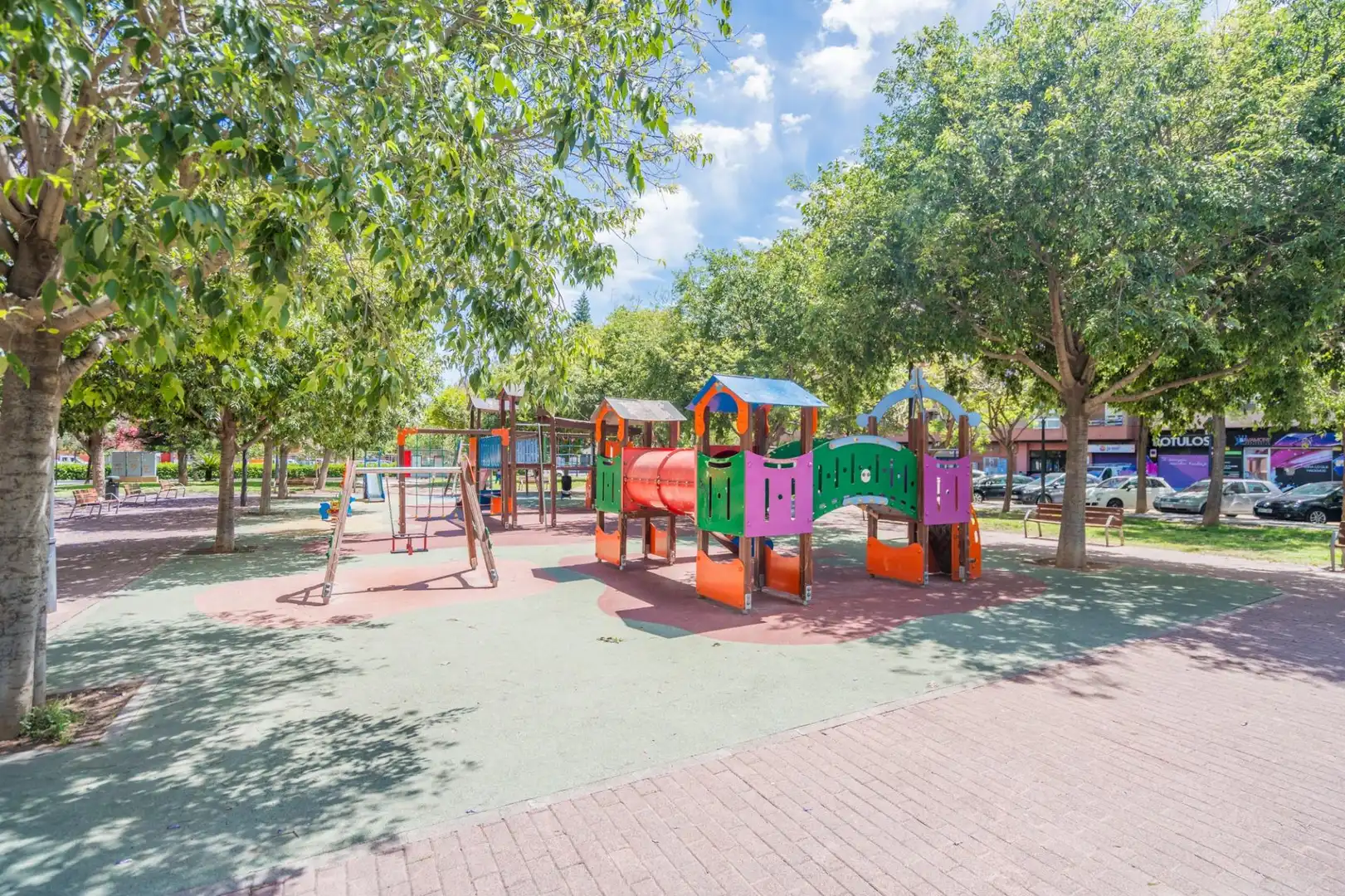 Vista exterior de Piso en venta en Valencia con Aire acondicionado, Calefacción y Jardín privado