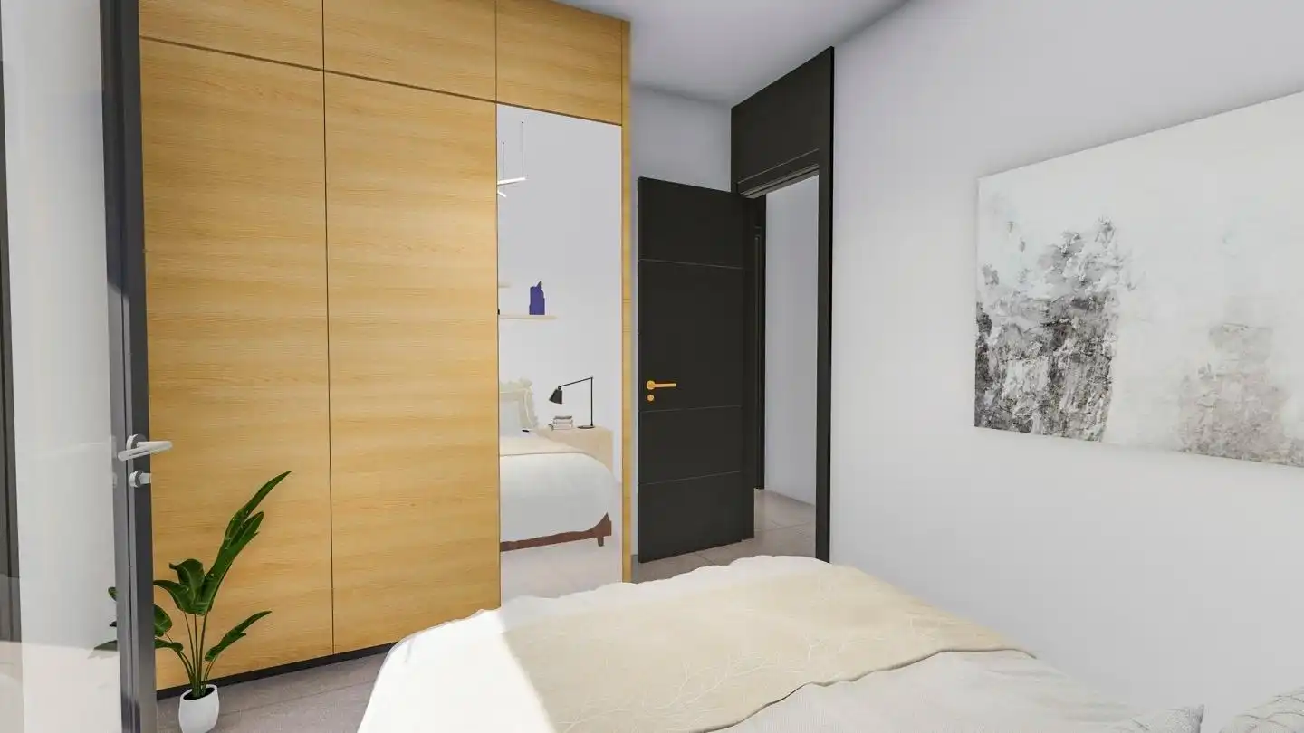 Bedroom of Flat for sale in Sevilla  with Air Conditioner, Heating and Balcony