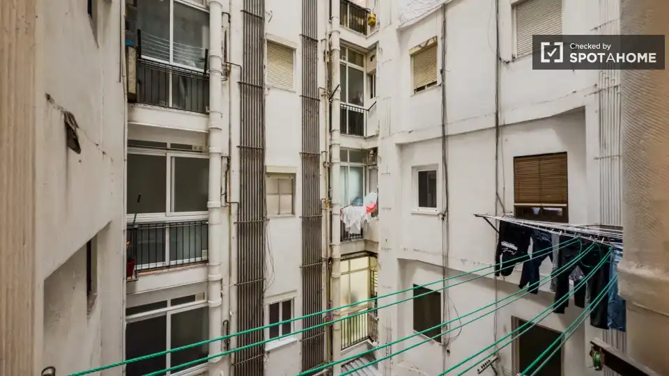 Terrassa de Pis per a compartir en Barcelona amb Aire condicionat, Terrassa i Moblat