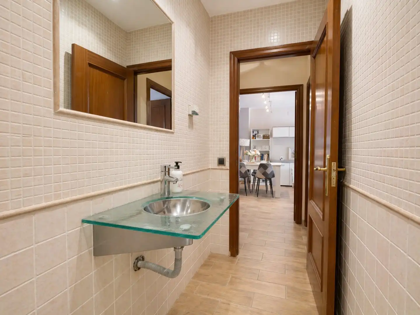 Baño de Casa adosada en venta en El Vendrell con Aire acondicionado, Calefacción y Terraza