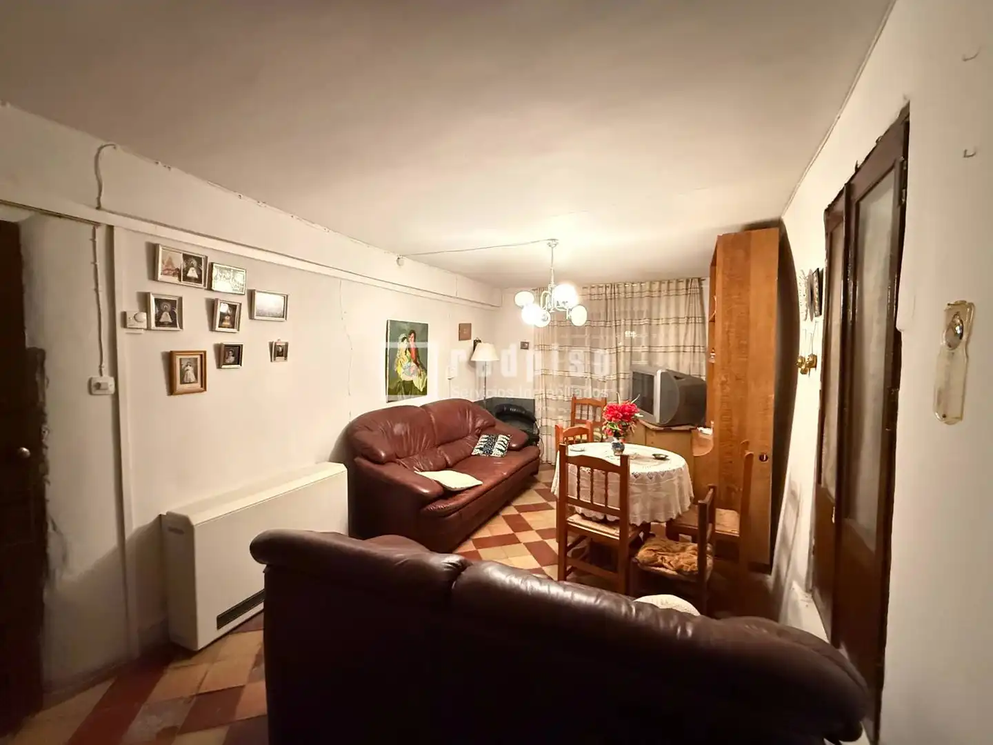 Living room of Houses for sale in Durón  with Heating, Storage room and Furnished