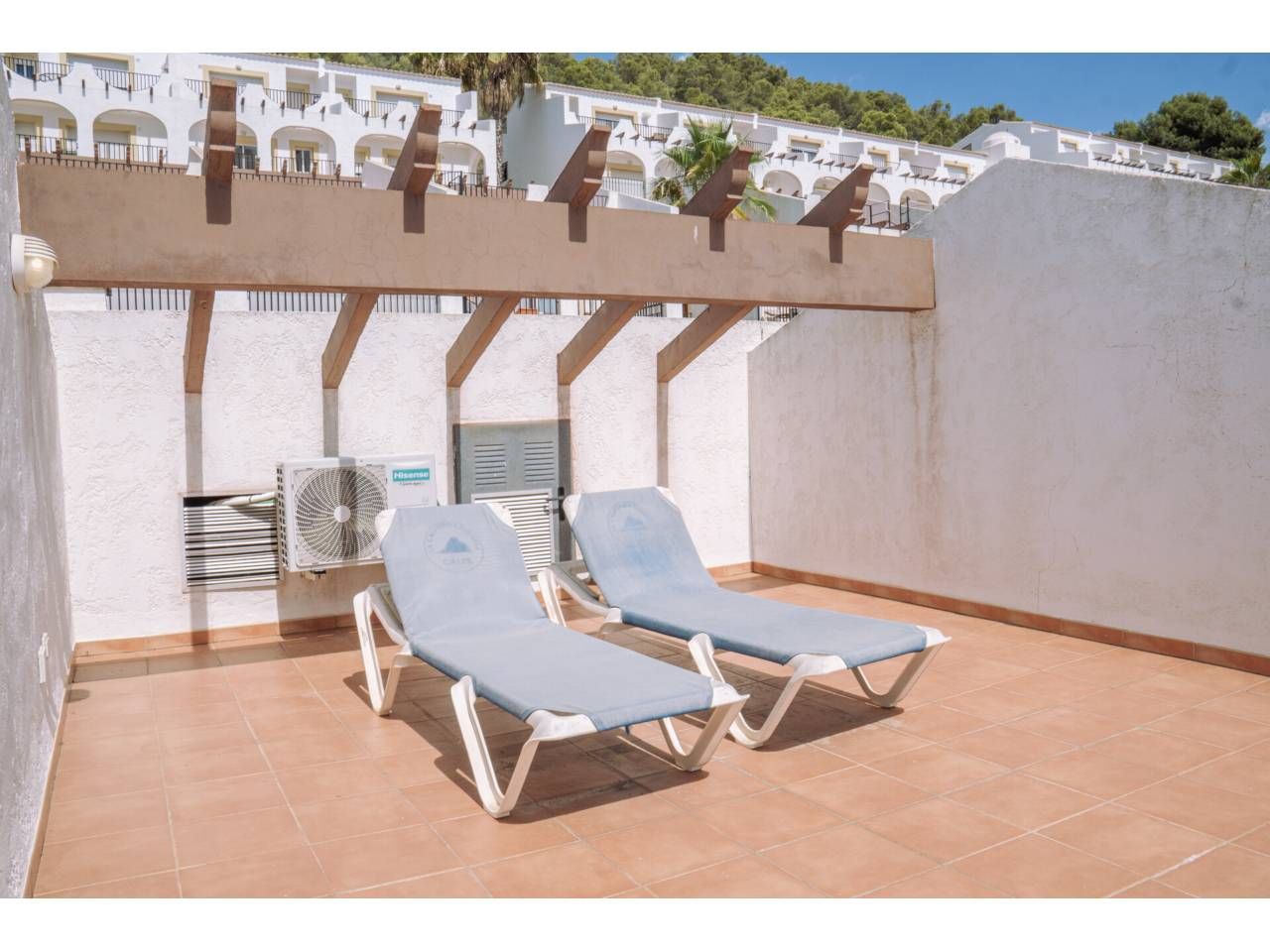 Terrassa de Casa adosada en venda en Calpe / Calp amb Terrassa i Piscina comunitària
