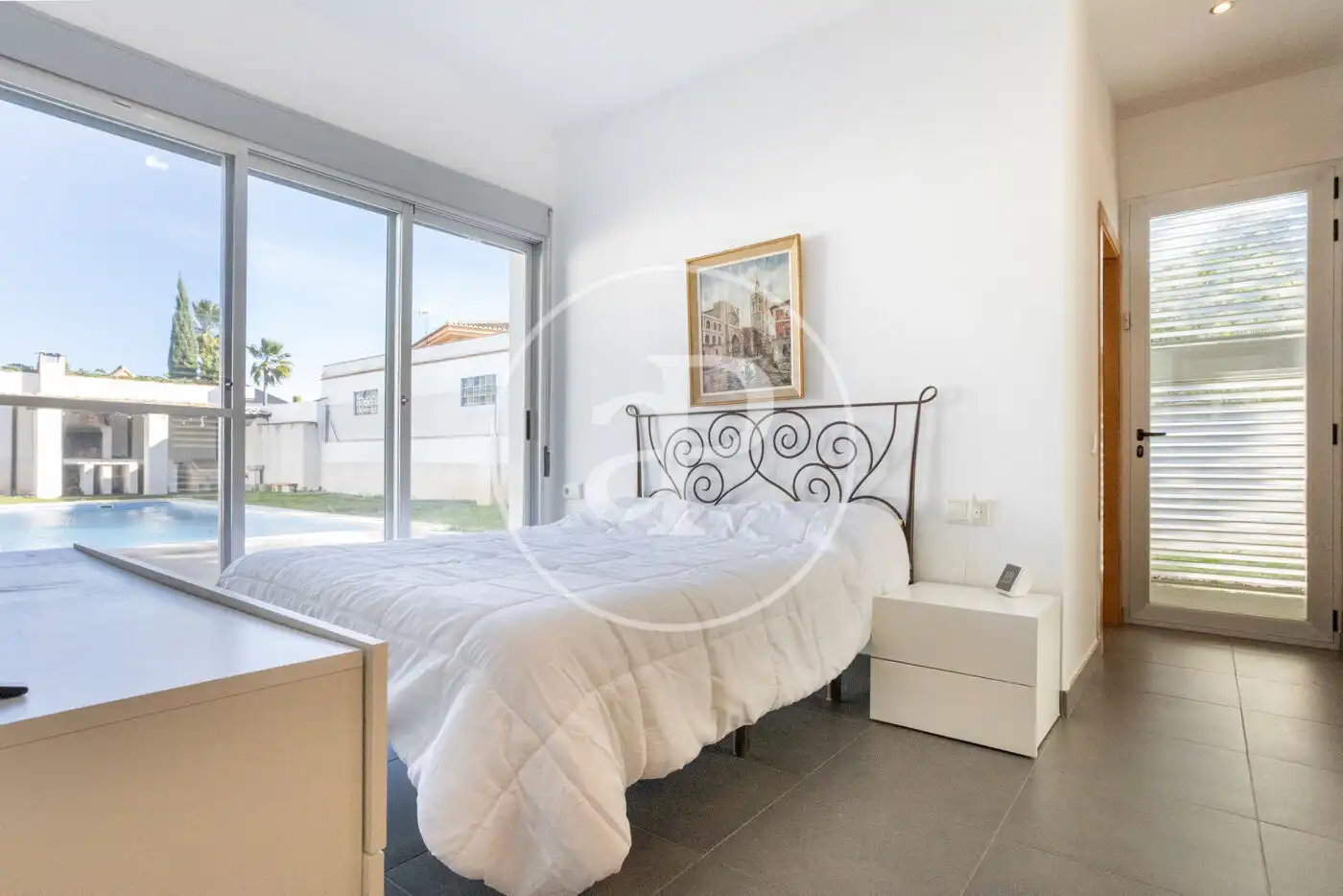 Habitación de Casa o chalet en venta en Moncada con Aire acondicionado, Calefacción y Jardín privado
