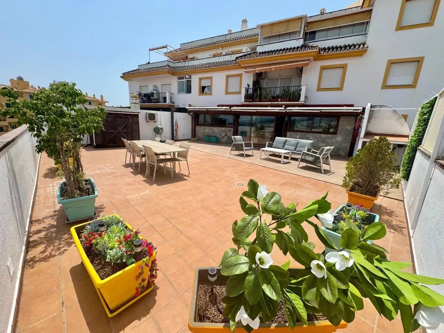 Terrace of Apartments for rent in Marbella  with Air Conditioner, Terrace and Furnished