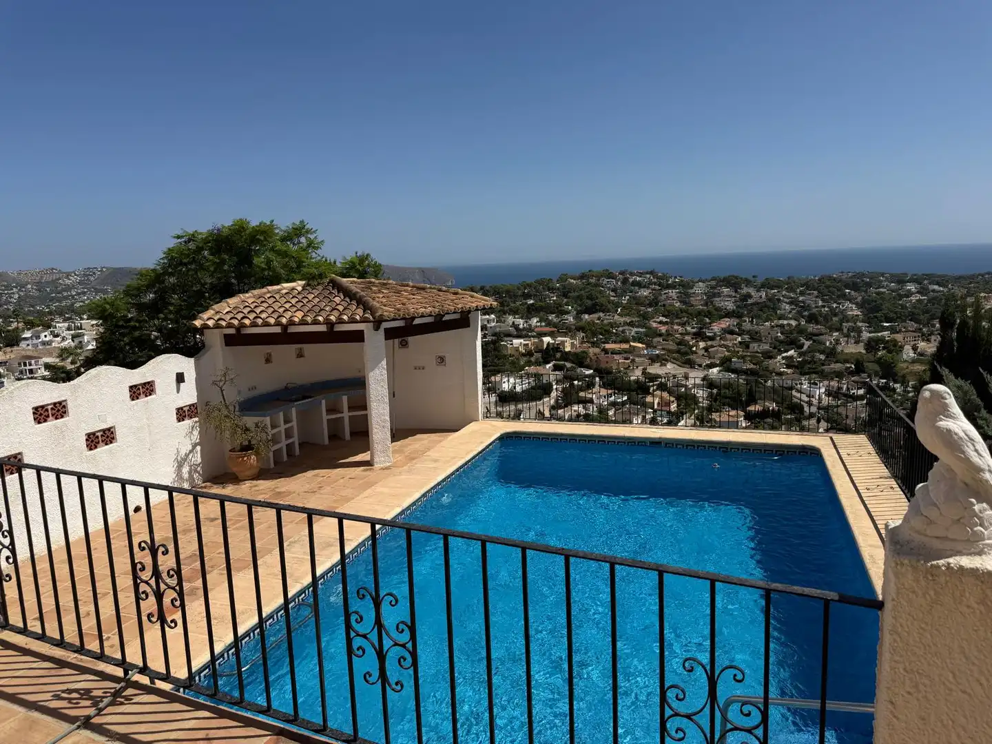 Piscina de Casa o xalet en venda en Benissa amb Aire condicionat, Calefacció i Jardí privat