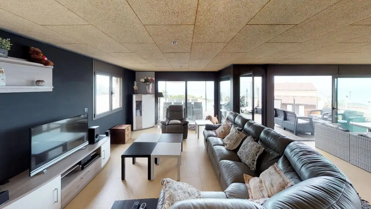 Sala de estar de Casa o chalet en venta en Lloret de Mar con Jardín privado, Terraza y Piscina
