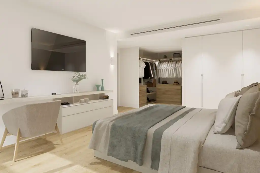 Dormitori de Apartament en venda en Sóller amb Aire condicionat i Terrassa