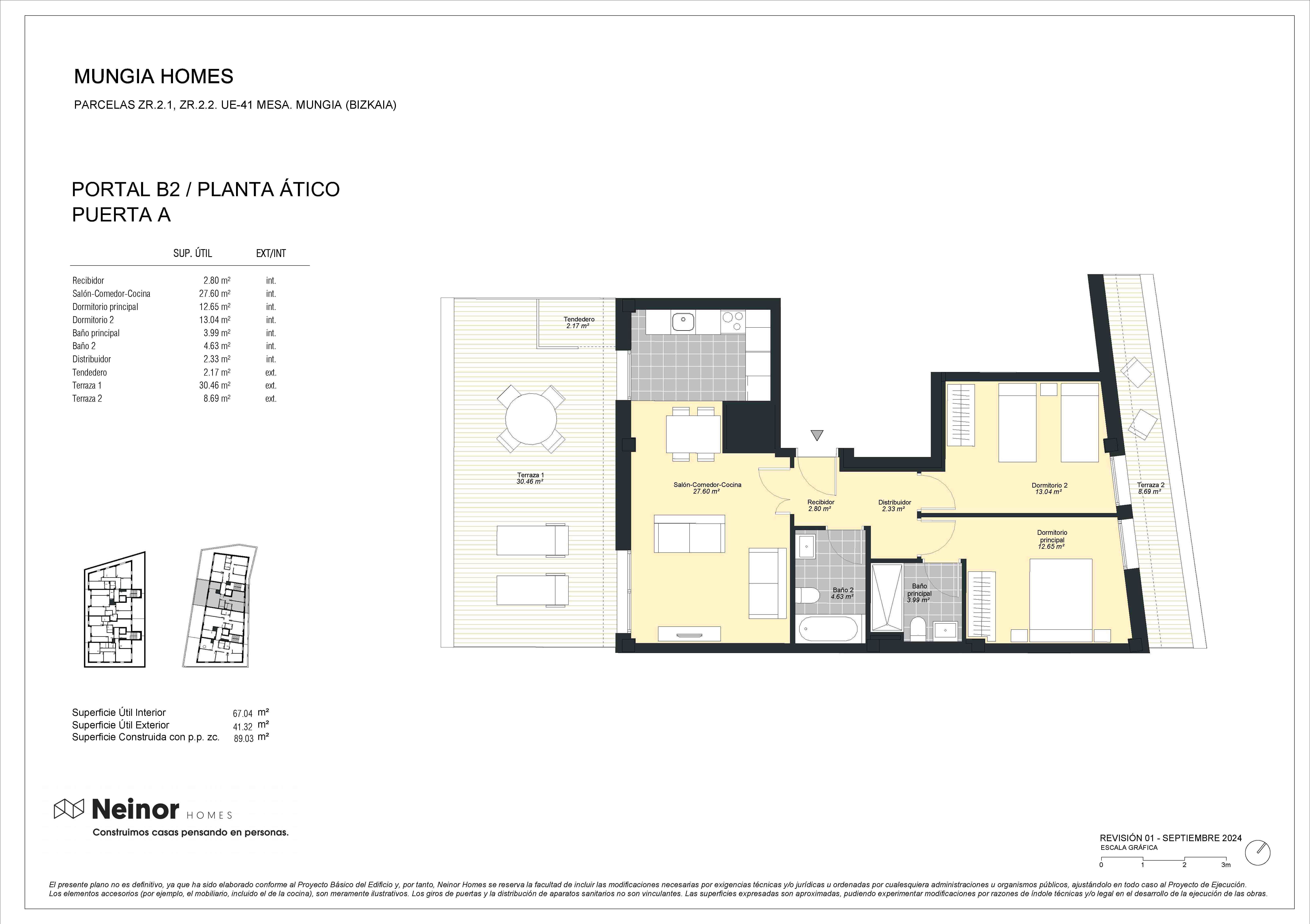 Flat for sale in   Calle Lauxeta Olerkari, Mungia