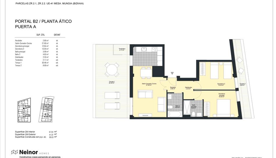 Foto 1 de vivienda de obra nueva en Piso en venta en   Calle Lauxeta Olerkari, Mungia, Bizkaia