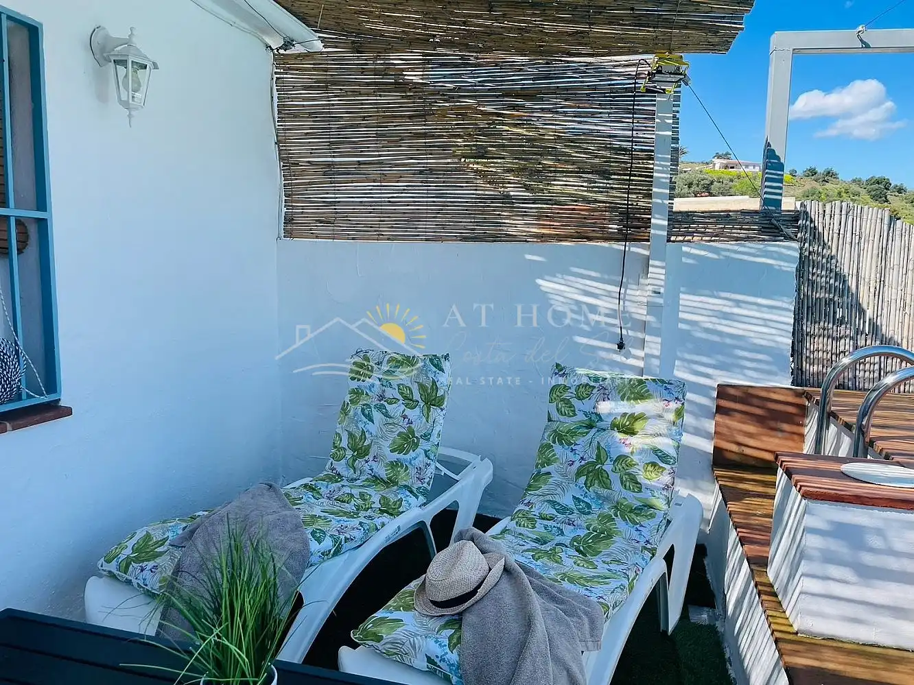 Terraza de Casa o chalet de alquiler en Torrox con Piscina