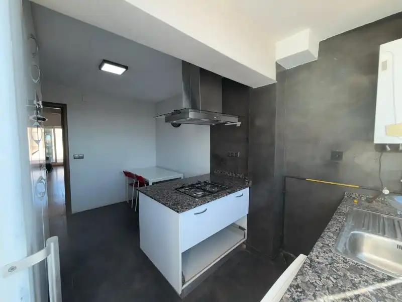 Cocina de Ático en venta en Castellón de la Plana / Castelló de la Plana con Aire acondicionado, Calefacción y Terraza