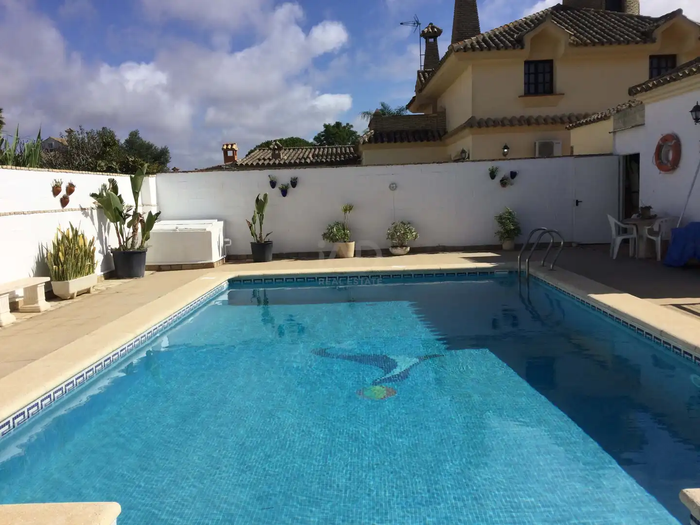 Piscina de Casa o chalet en venta en Chiclana de la Frontera con Aire acondicionado, Calefacción y Piscina