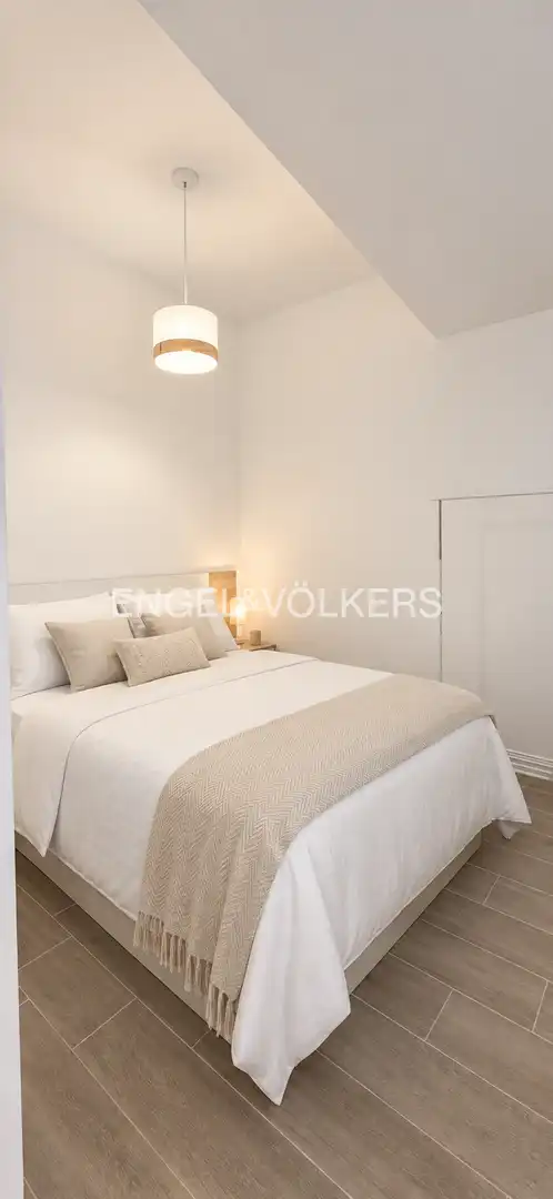 Bedroom of Ground floor for rent in Madrid  with Air Conditioner, Heating and Private garden