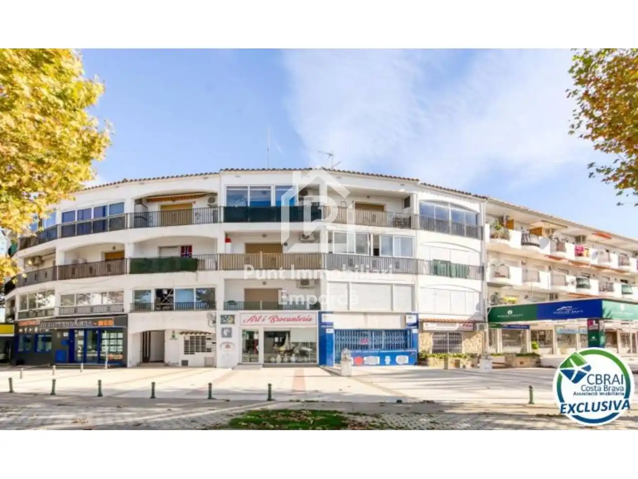 Vista exterior de Estudio en venta en Empuriabrava con Aire acondicionado, Terraza y Amueblado