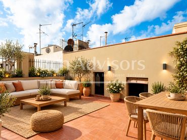 Penthouse mit Aufzug zum Verkauf in Passeig de Picasso