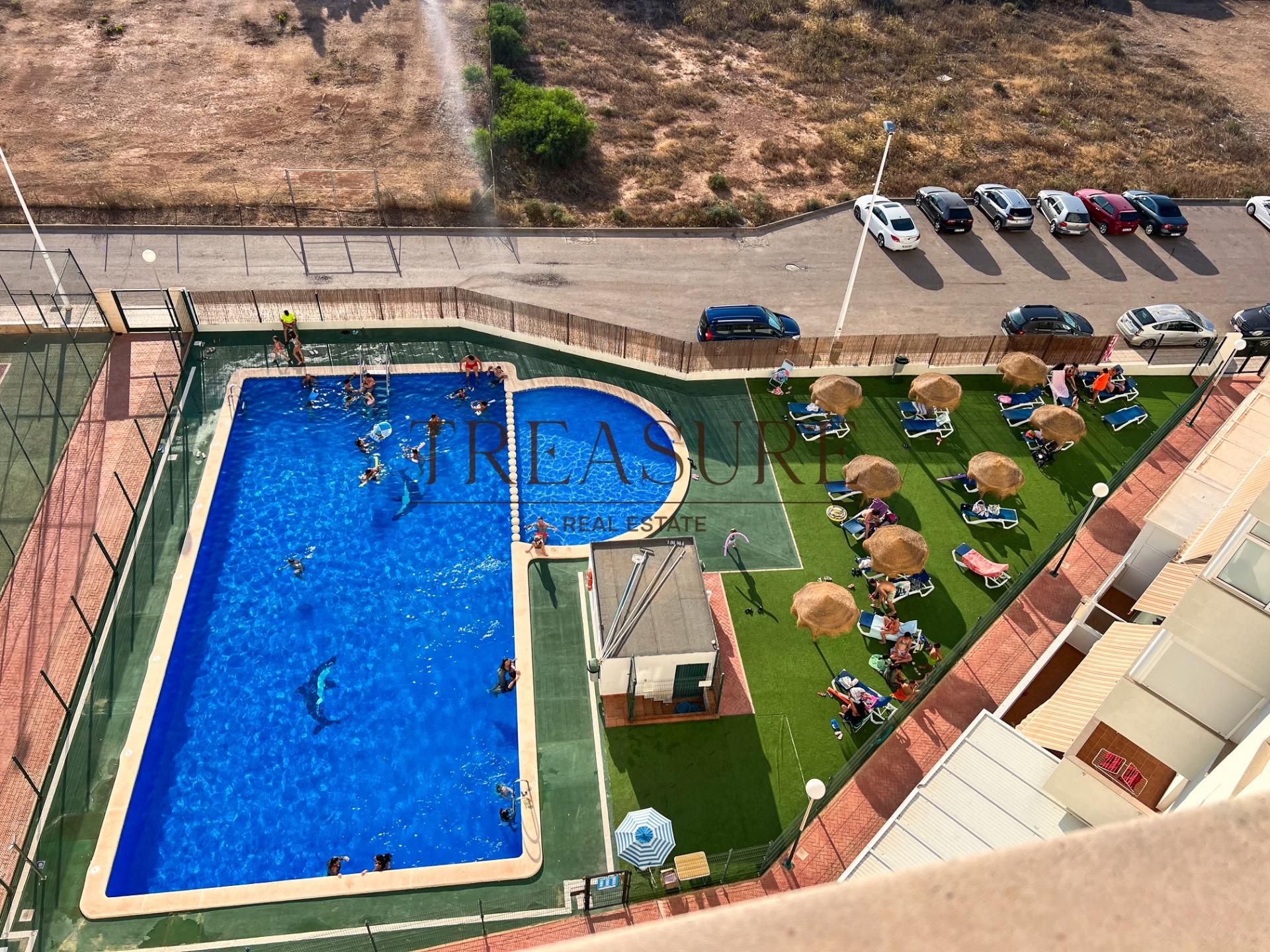 Swimming pool of Apartment for sale in Cartagena  with Terrace, Balcony and Community pool