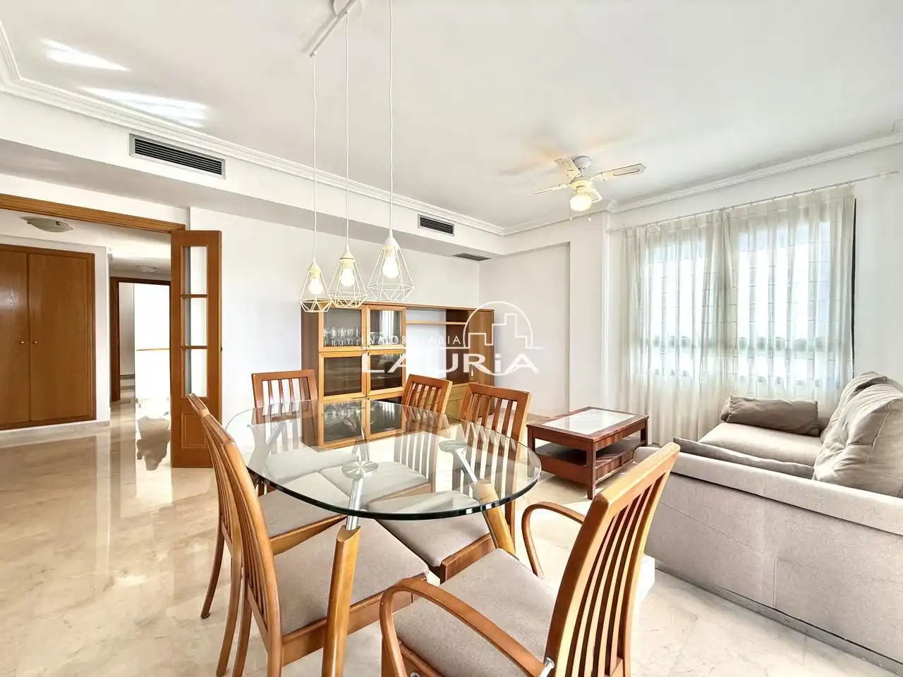 Esszimmer von Dachboden zum Verkauf in Valencia mit Klimaanlage und Terrasse