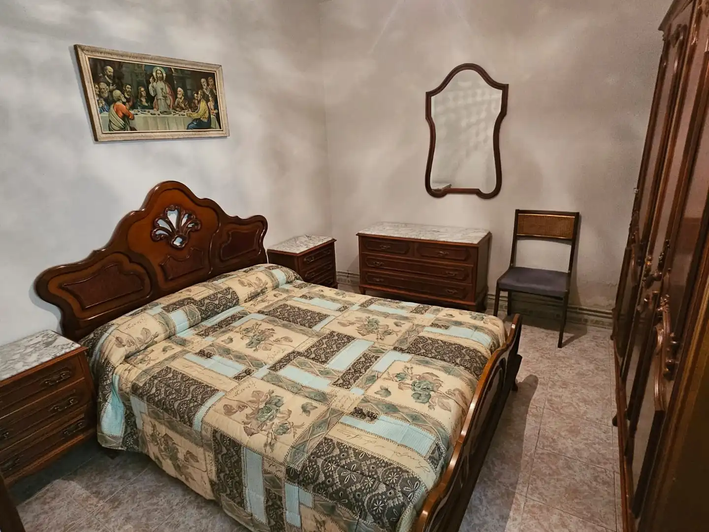 Dormitori de Casa o xalet en venda en Mazuecos amb Calefacció i Moblat