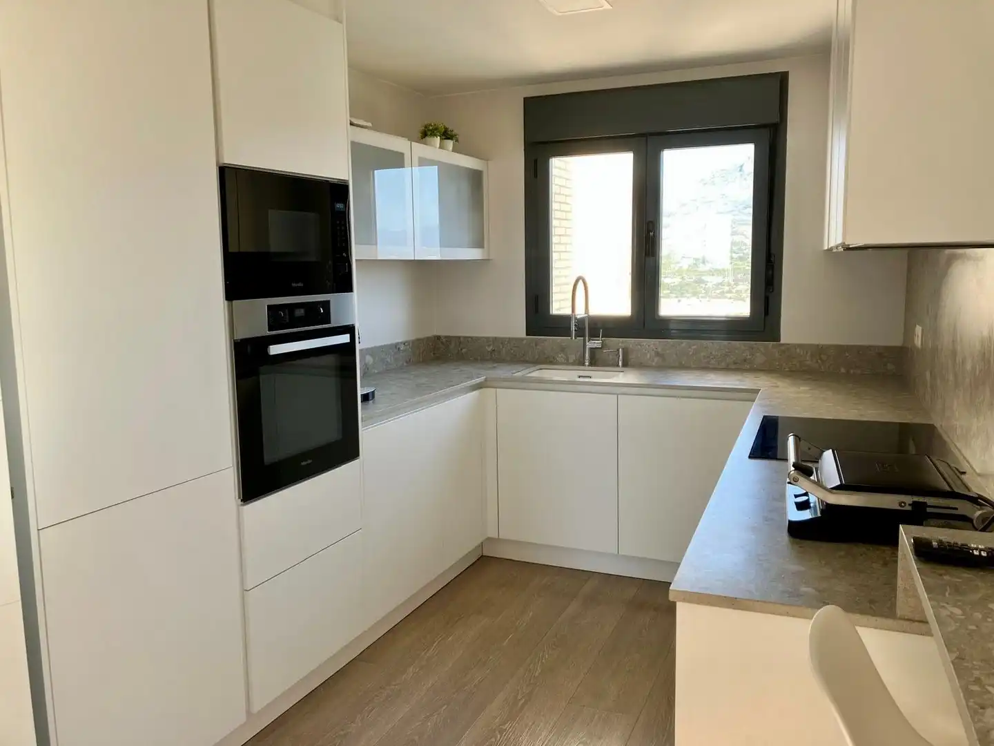 Kitchen of Attic for rent in Benidorm  with Community pool