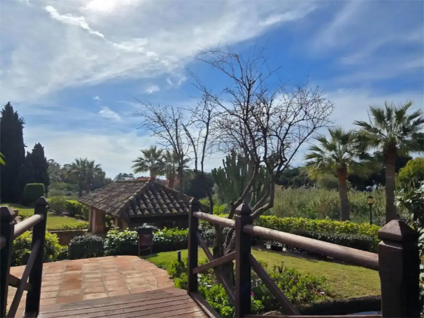 Jardí de Apartament en venda en Marbella amb Aire condicionat i Piscina
