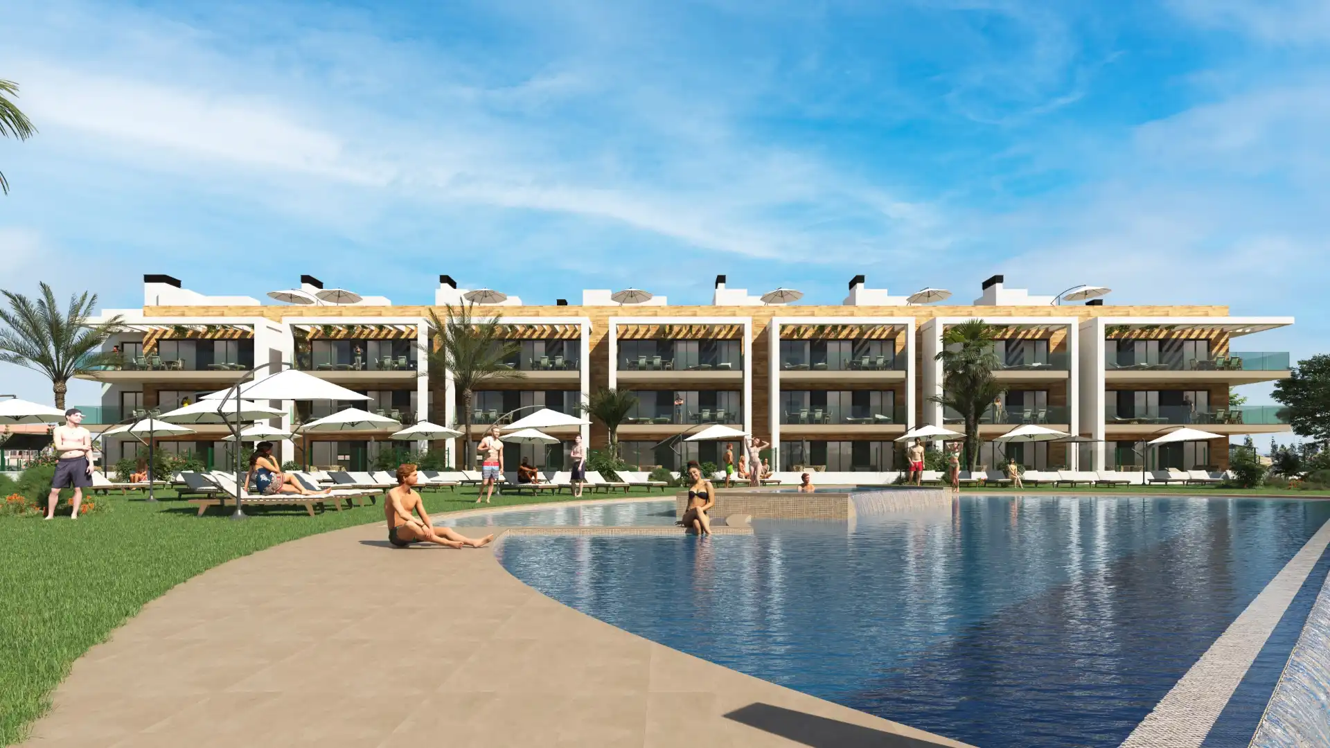 Piso de obra nueva con terraza en venta en Las Lomas de Rame - Bahía Bella, imagen 14