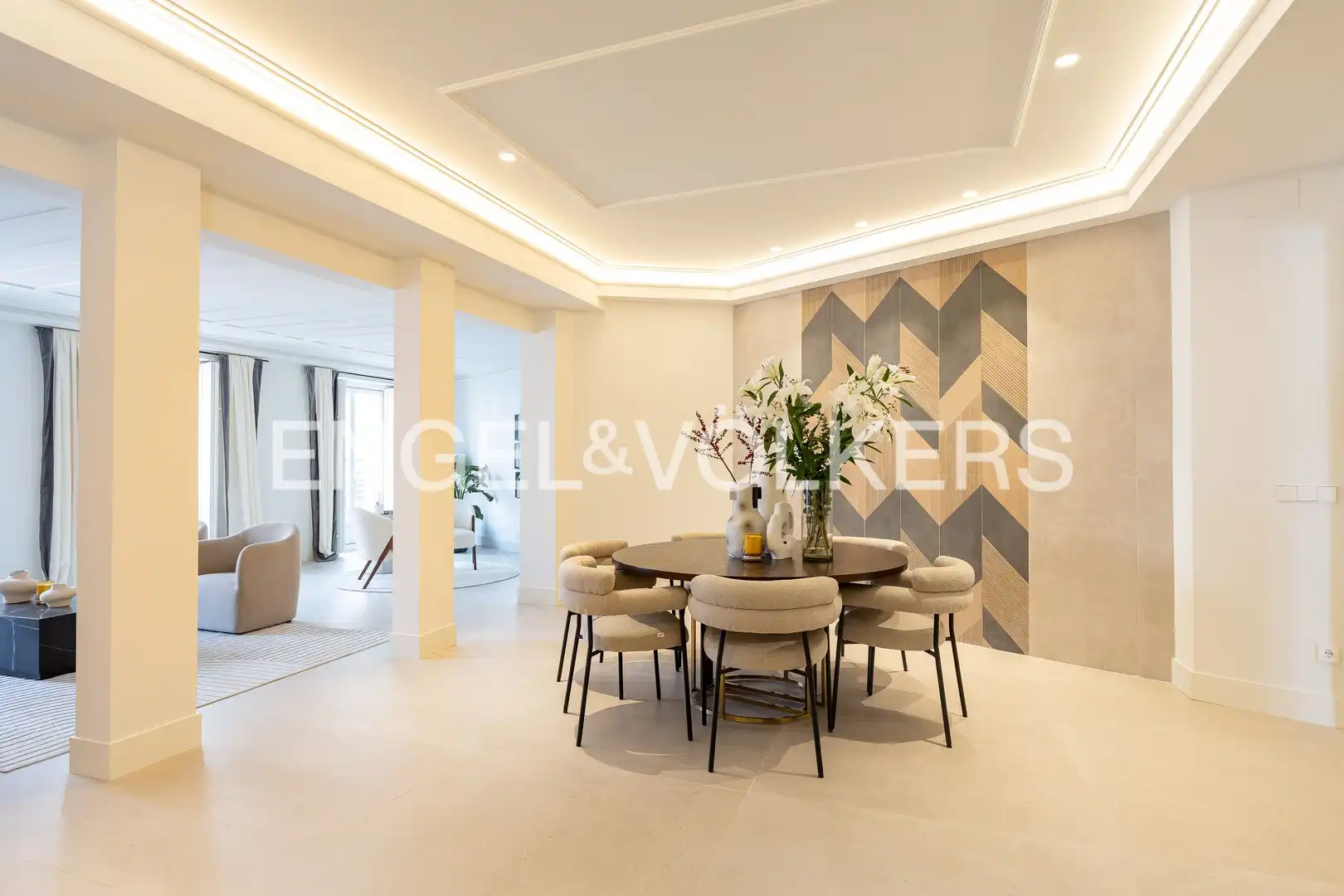 Esszimmer von Wohnung zum Verkauf in Madrid mit Klimaanlage, Heizung und Balkon