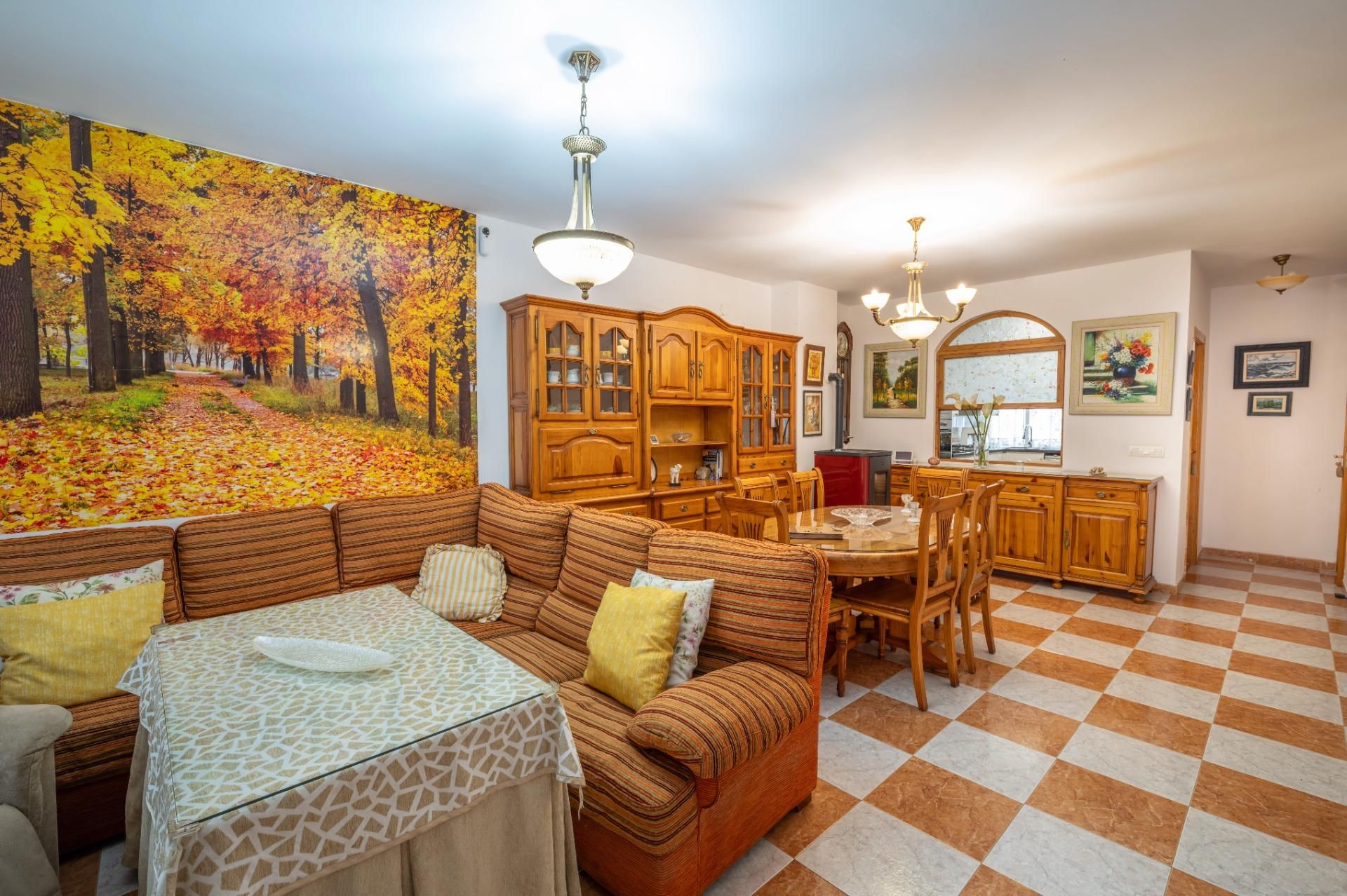 Dining room of Single-family semi-detached for sale in Las Gabias