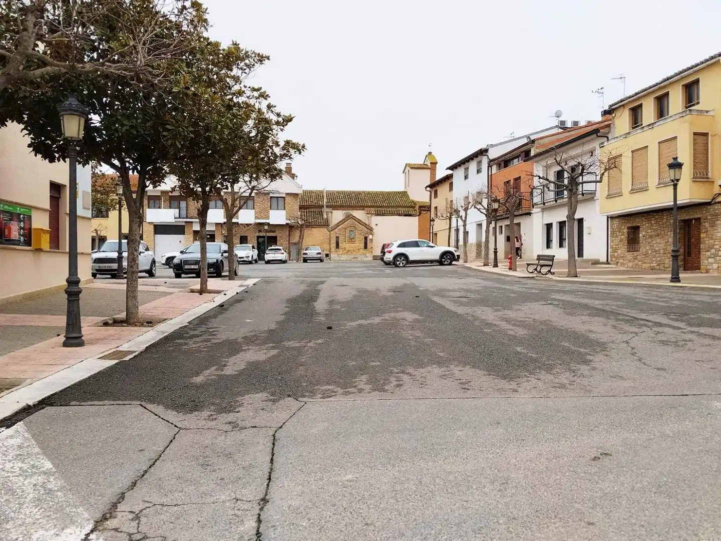 Vista exterior de Terreno en venta en Fontellas