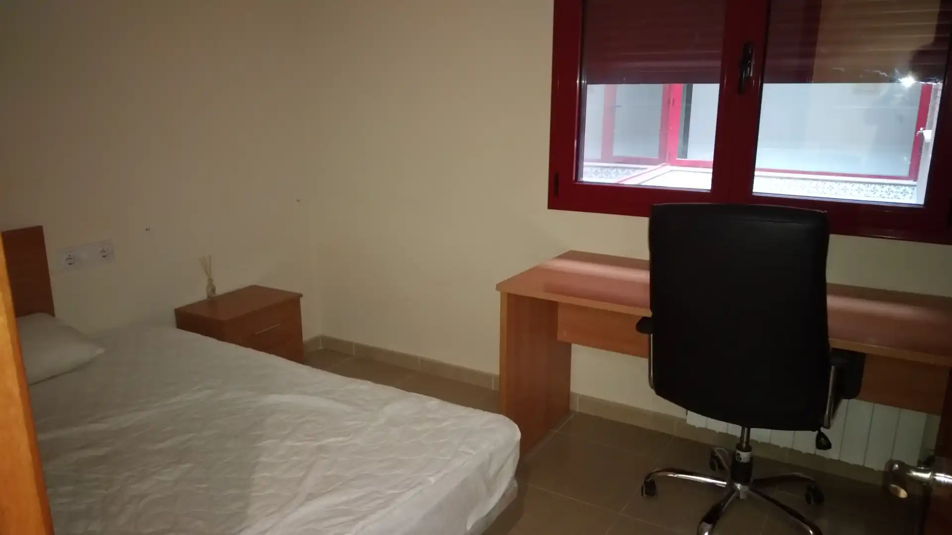 Bedroom of Flat for rent in Lleida  with Air Conditioner, Heating and Furnished