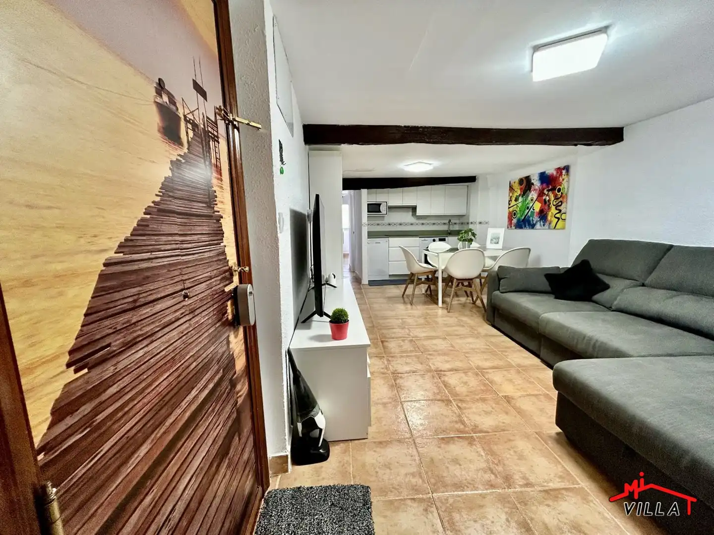 Sala de estar de Piso en venta en Laredo