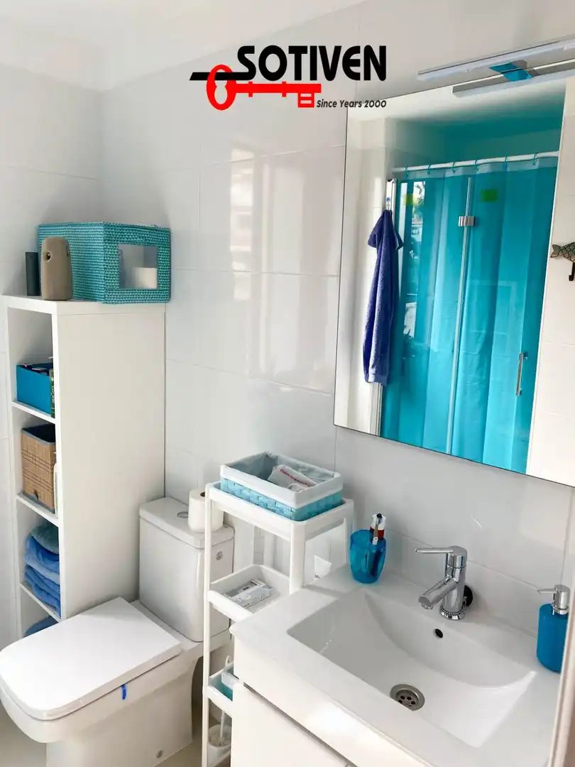 Badezimmer von Dachboden zur Miete in Santiago del Teide mit Terrasse