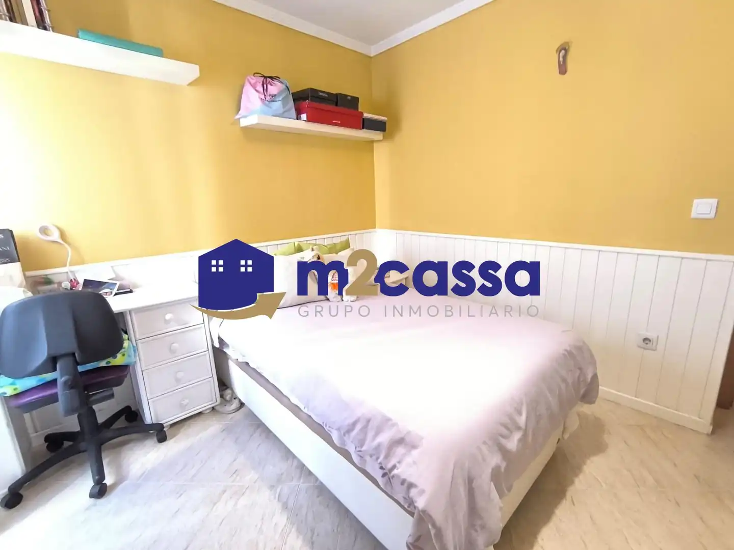 Bedroom of Flat for sale in Lorca  with Air Conditioner and Storage room